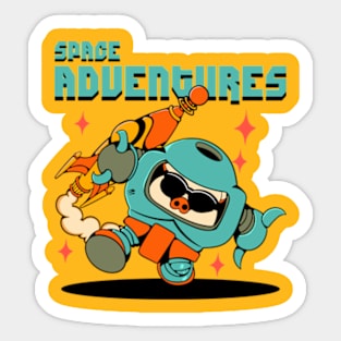 Space Adventures Sticker